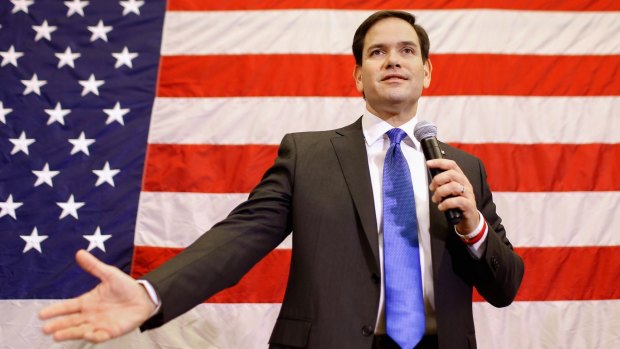 Senator Marco Rubio is viewed by political analysts as one of the biggest winners on Monday.