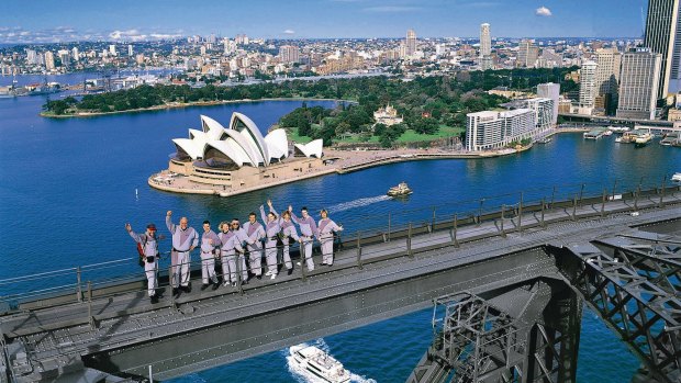 Thrill factor: Do the Sydney Harbour Bridge climb.