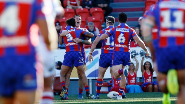 Knight to remember: The Newcastle Knights want to be everyone's second-favourite team.