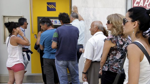 The Greek banks are, or will soon be, out of money, and the ECB will be disinclined to open the floodgates again in the absence of a bailout deal.