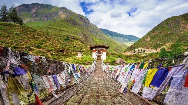 The Trans-Bhutan Trail, a more than 400-kilometre-long hiking track leads clear across the centre of the country.
