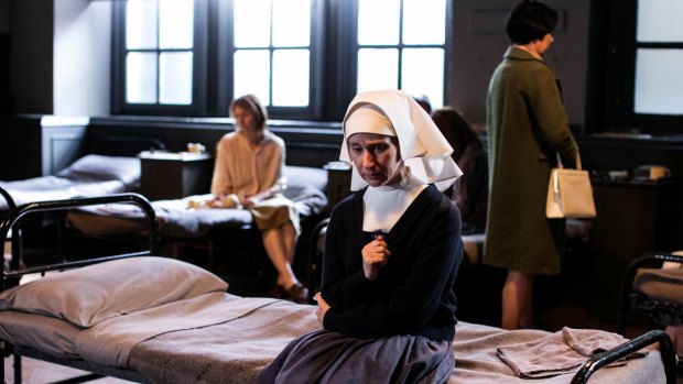 Bryony Hannah as Sister Mary Cynthia in Call The Midwife.