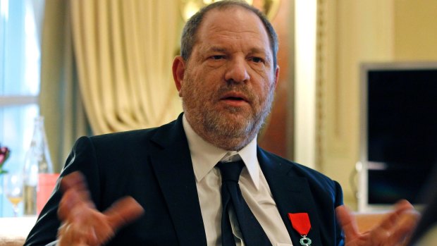 Harvey Weinstein, the man whose actions have shaped so much of the year in film.