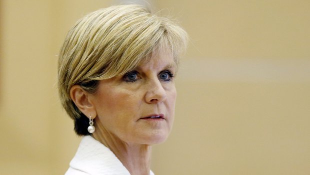 Foreign Affairs Minister Julie Bishop (pictured) and Communications Minister Malcolm Turnbull both criticised the way Mr Abbott conducted the debate.