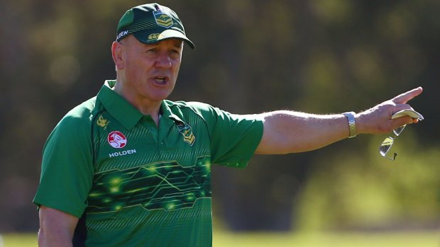 Staying in charge: Kangaroos coach Tim Sheens.