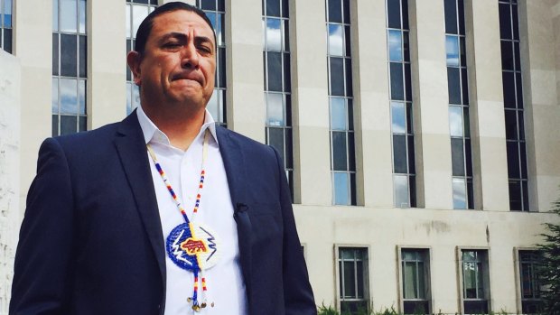 Dave Archambault, chairman of the Standing Rock Sioux Tribe, says tribal leaders are prepared to protest against the Dakota Access pipeline through winter.
