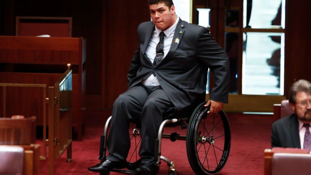 Greens Senator Jordon Steele-John says there should be a target for public service employees with a disability.