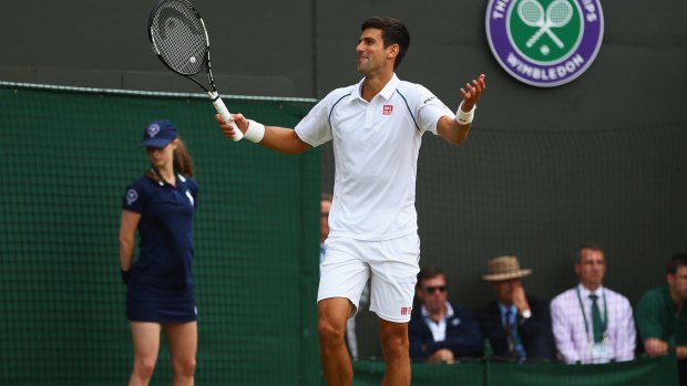 Djokovic said he would apologise to the ballgirl after his roaring left her visibly shaken. 