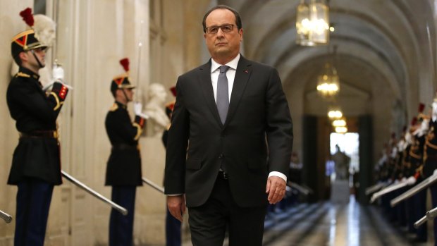 French President Francois Hollande has declared his country is at war.