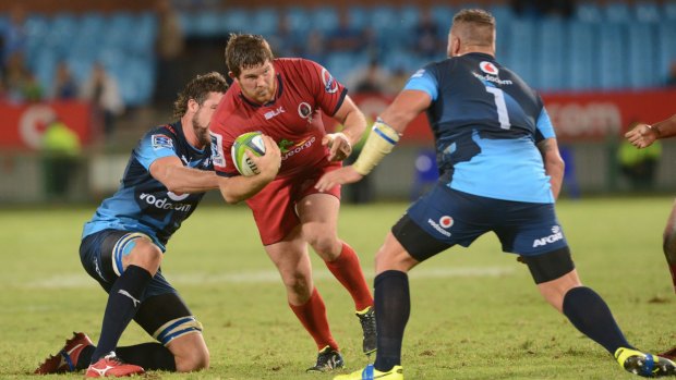 Tighthead prop Greg Holmes said re-signing with the Reds was an easy decision.