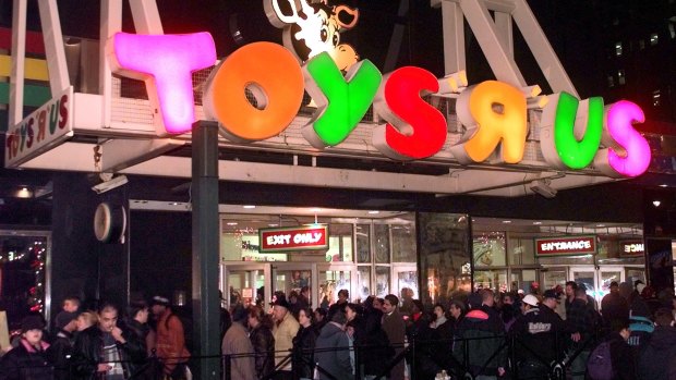 Local colour: Toys 'R' Us has shed plenty of red ink in Australia.