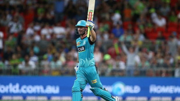 Star of the show: Chris Lynn was the undoubted 'big hit' in BBL06.