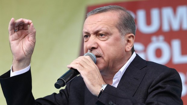 Turkish President Recep Tayyip Erdogan on Friday.