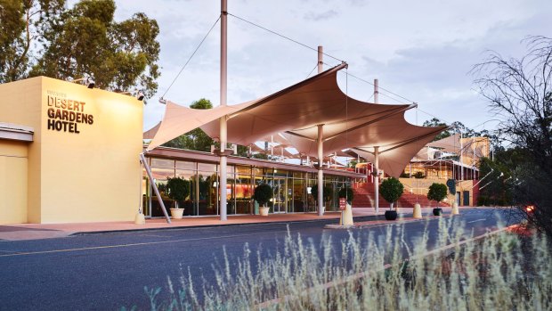 Desert Gardens at Ayers Rock Resort. 