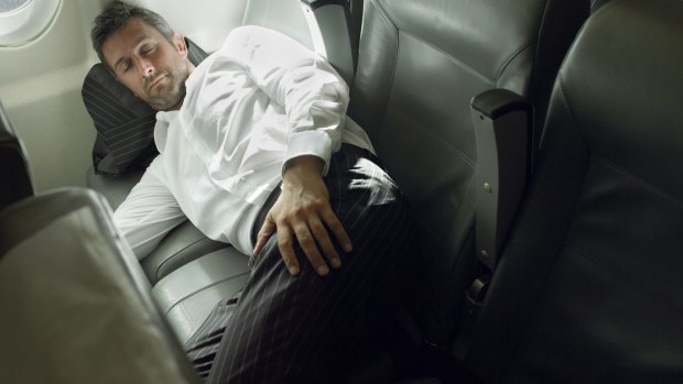 Lying down across empty plane seats doesn't have to be risky, writes one reader.