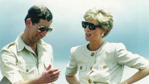 Prince Charles and Princess Diana in Brazil in April, 1991.