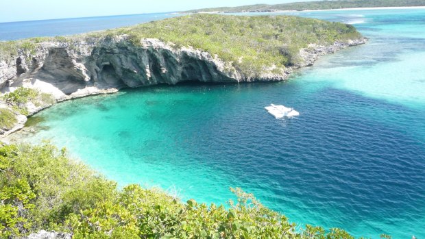 Dean's Blue Hole on Long Island, Bahamas, until last week, was the deepest known sinkhole.