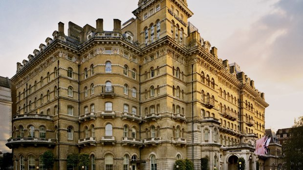 Langham Hotel London. Two literary guests  were hosted over dinner here by an American editor in 1889: Oscar Wilde and Arthur Conan Doyle.