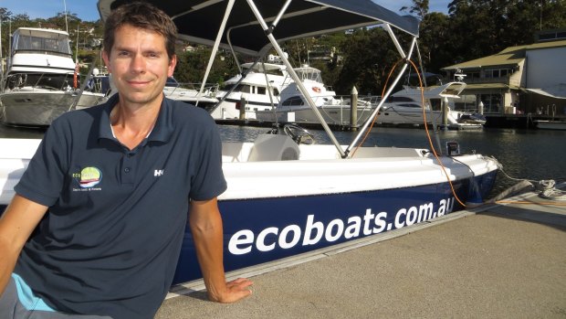 Steve Mullie gave up the corporate world for a business in boating.