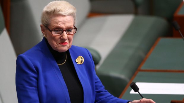 Former speaker Bronwyn Bishop