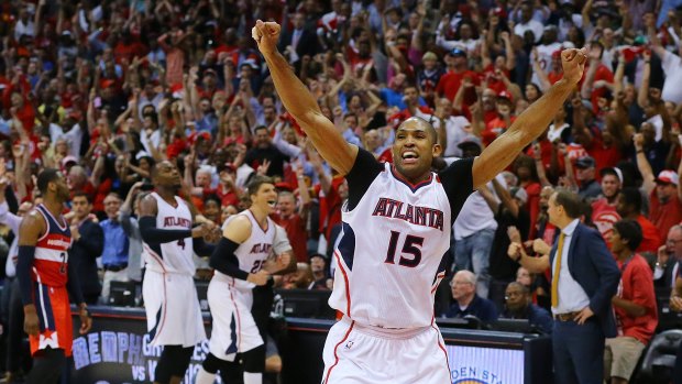 Hawk talk: There has been speculation centre Al Horford may be traded.