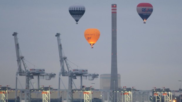 Balloons over Newport in Melbourne. Would you like your photo here? Send them to: ewoods@fairfaxmedia.com.au.