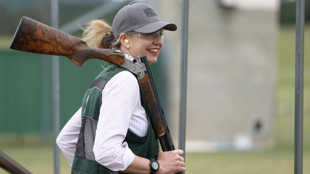 Nationals senator Bridget McKenzie from the Parliamentary friends of shooting group.