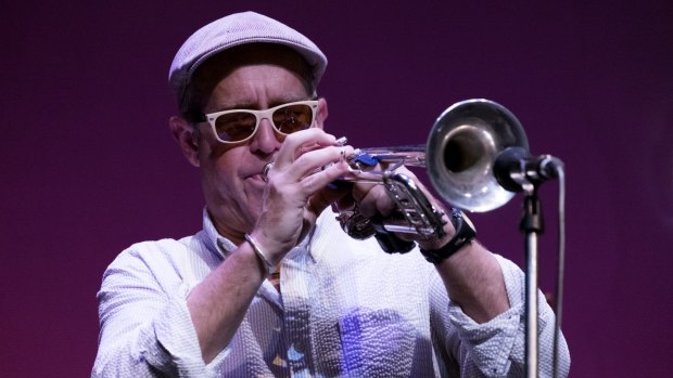 US trumpeter Dave Douglas put his versatility on show.