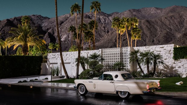 "Abrigo Corner 1" from Midnight Modern, a photographic celebration of the homes of Palm Springs, California.