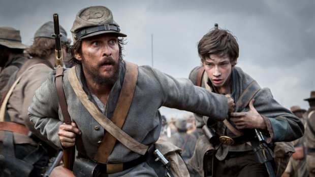Deserter: McConaughey leads a band of freedom fighters in the historical drama <i>Free State of Jones</i>.