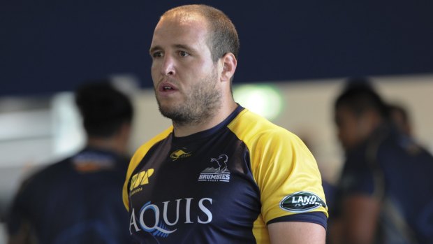 Ben Alexander is taking on a leadership role with the Brumbies. 
