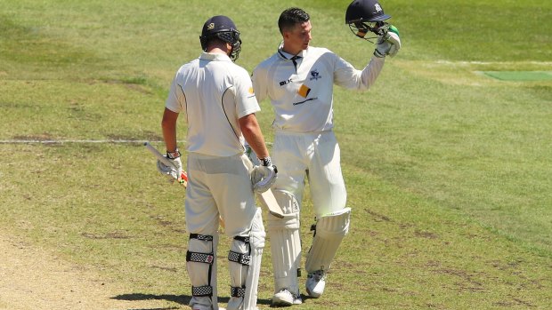 Strong Shield means strong Test team: Peter Handscomb scored 251 against NSW in the Sheffield Shield.