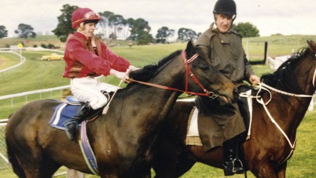 Australian Anthony Bannister was a promising jockey in his youth. 