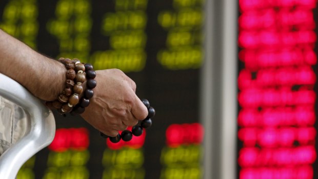 China's behemoths are getting slugged in the panic sell off. 