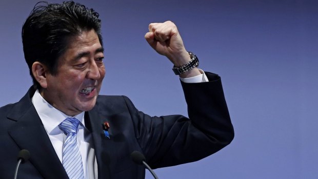 Since taking office two-and-a-half years ago, Shinzo Abe has only truly fired one of his economic program's three so-called "arrows".