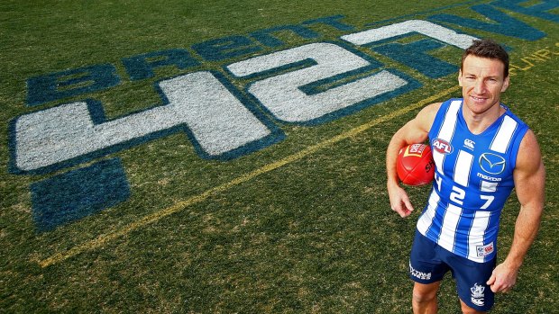 Brent Harvey will play his 427th AFL game this weekend.