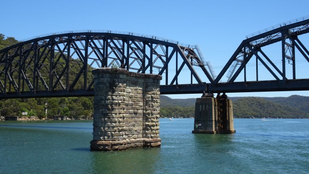 The bridge that connects the isolated hamlet to the rest of the world.