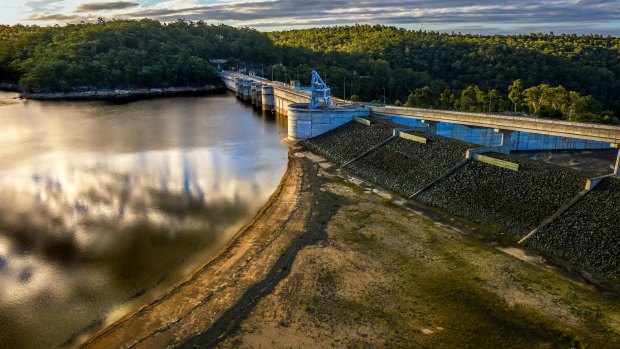 Sydney's main reservoir, Warragamba Dam, was among areas with the poorest results in the water audit.