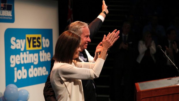 First punches have been thrown by WA's incumbent Premier Colin Barnett.