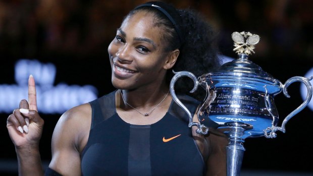 Grand Slam champion Serena Williams.