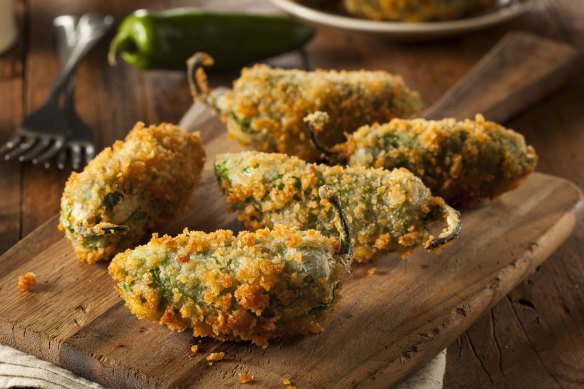 Make your own jalapeno poppers at home.