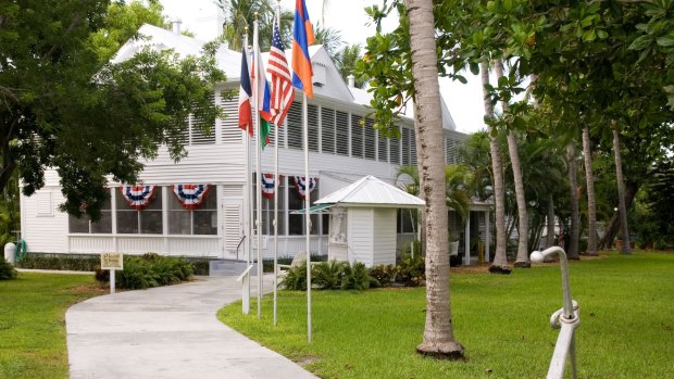 Little White House at Key West Florida.
