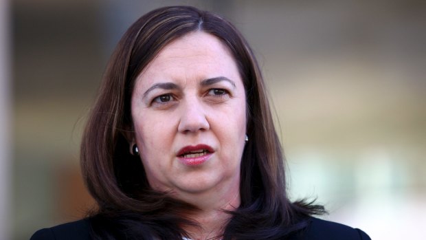 Queensland Premier Annastacia Palaszczuk says Tony Abbott faces meeting Campbell Newman's fate if he does not listen to the public's demands.
