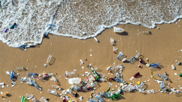 About 12 million tonnes of plastic pieces flood into the world's oceans annually.