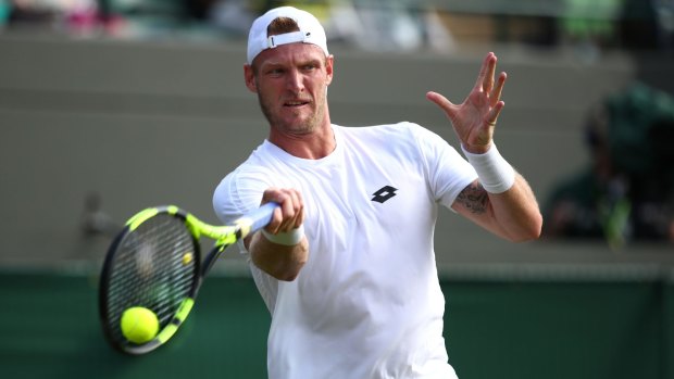 Unselectable: Sam Groth's drop in the rankings has left his Rio hopes in tatters.