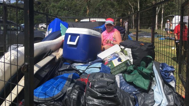 Hawkesbury Helping Hands volunteers collected car-loads of equipment after the festival.
