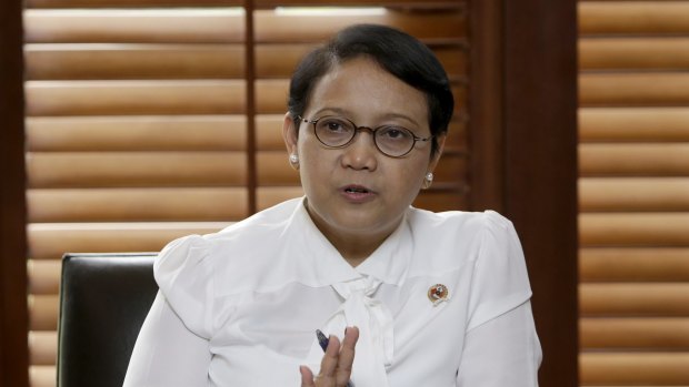Foreign Minister Retno Marsudi says Indonesia lacks the capacity to shelter refugees long term.