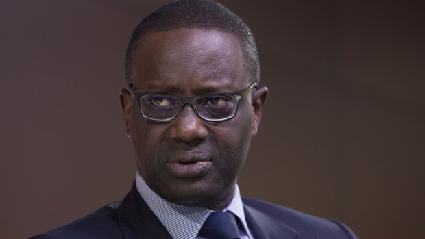 Tidjane Thiam, chief executive officer of Credit Suisse Group, has reorganised the bank.
