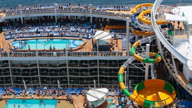 Harmony of the Seas is one of the world's biggest cruise ships.