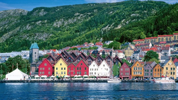 Bergen in Norway with Creative Cruising.